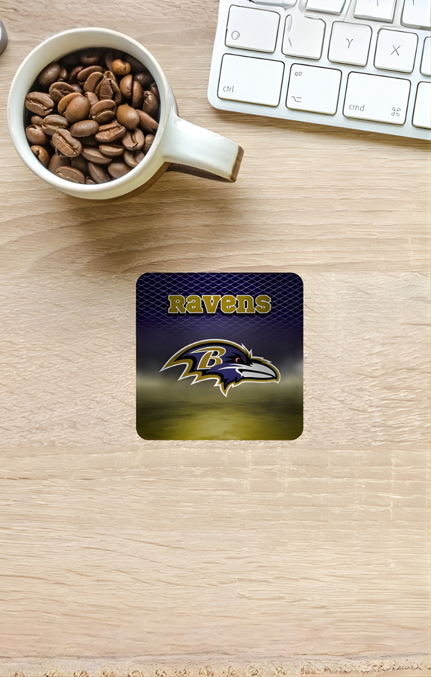 Table Coasters Ravens - Set of 4