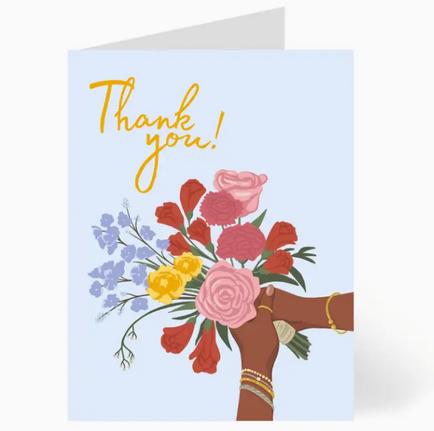 Greeting Card - Thank You Bouquet