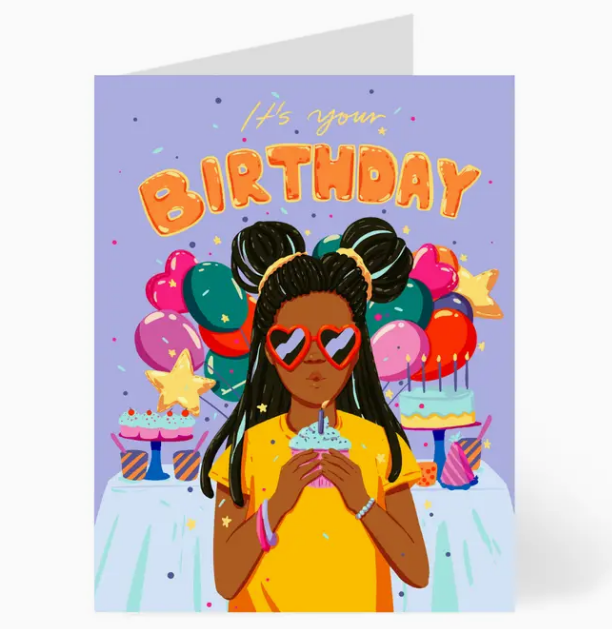 Greeting Card - Birthday Girl