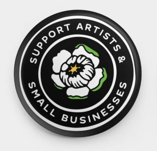 Button - Support Artists and Small Businesses