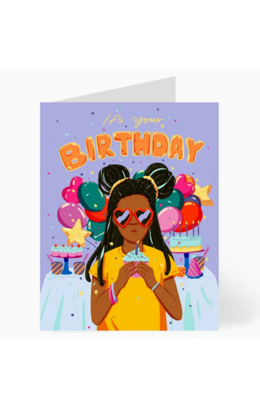Birthday Girl Greeting Card