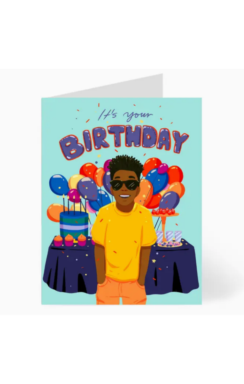 Birthday Boy Greeting Card
