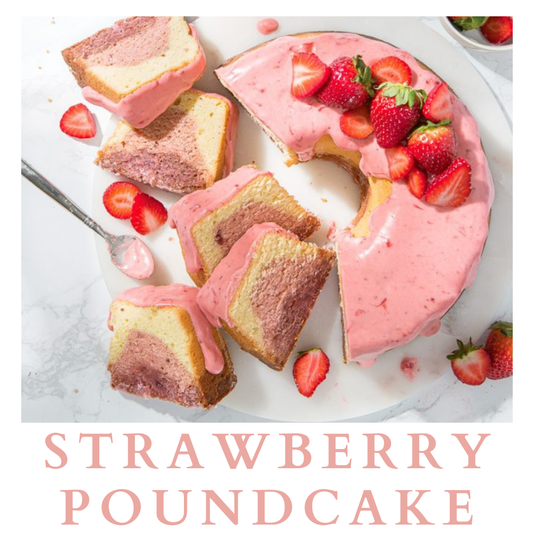 MELANnaire Strawberry Pound Cake