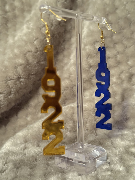 Handmade Acrylic - Zeta Earrings