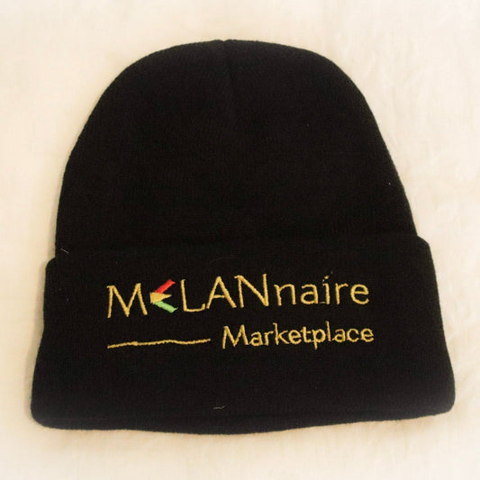 (OLD)Beanie - Satin-lined MELANnaire Marketplace