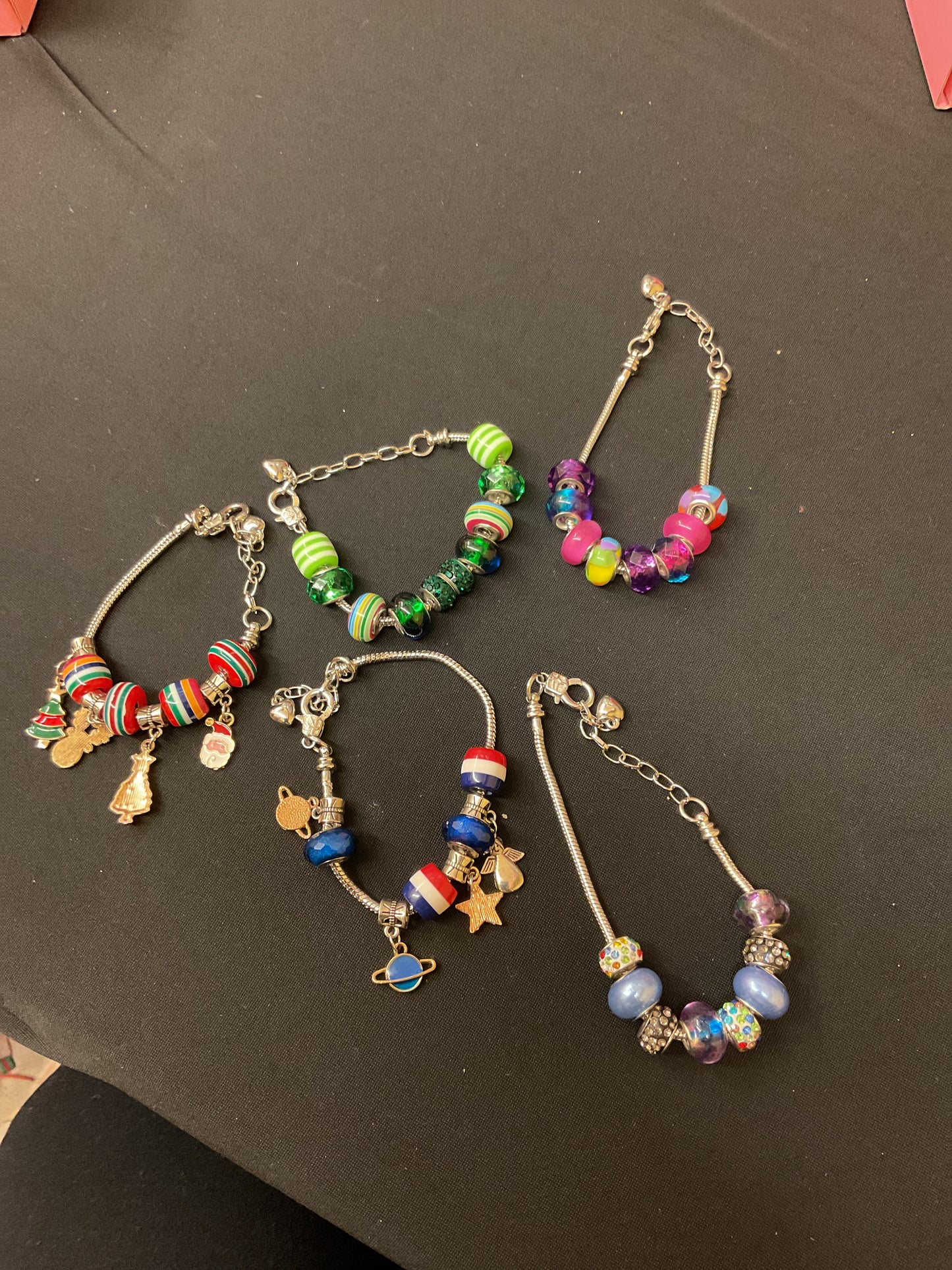 Beaded Charm Bracelets