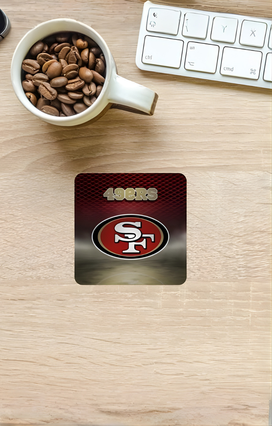 Table Coasters 49ers - Set of 4