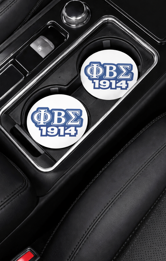 Car Coaster Sigma Set Of 2