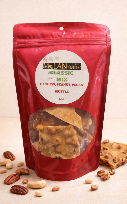 MELANnaire Mix "Classic" Peanut Brittle