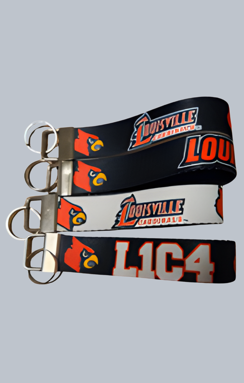 College Key Fob Keychain