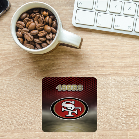 Table Coasters 49ers - Set of 4