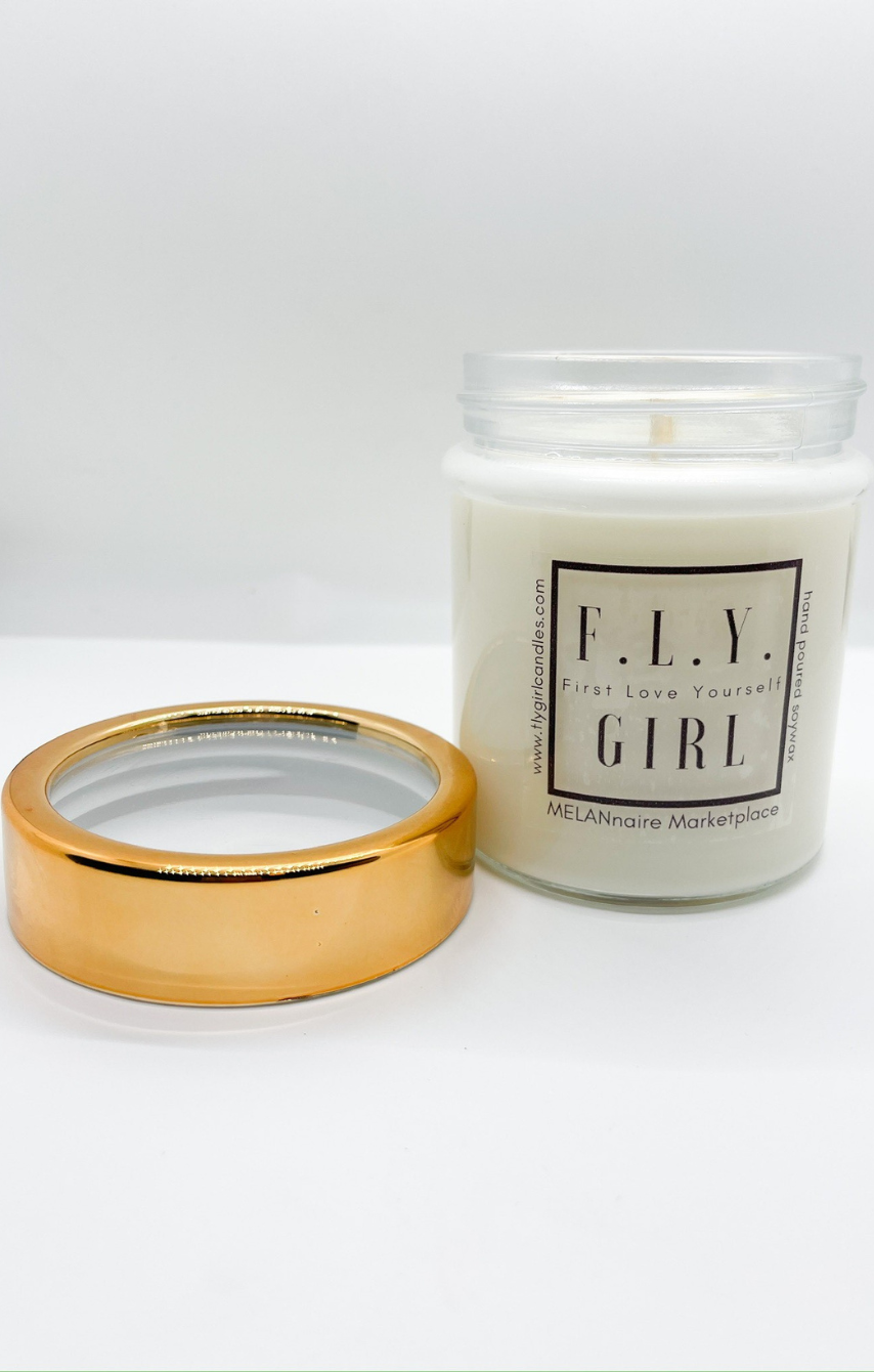 Candle - MELANnaire (Lemon Pound Cake"FLY GIRL")