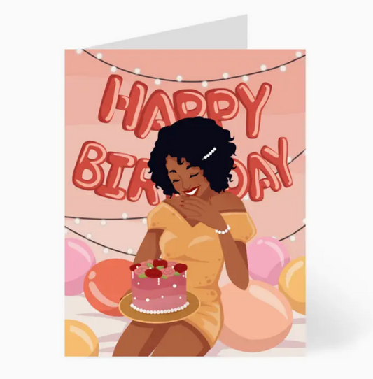 Card - Women/ Girl Happy Birthday