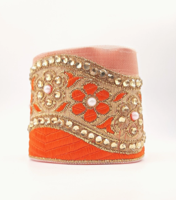 (OLD)Bracelet - Riyes Embroidered Cuff