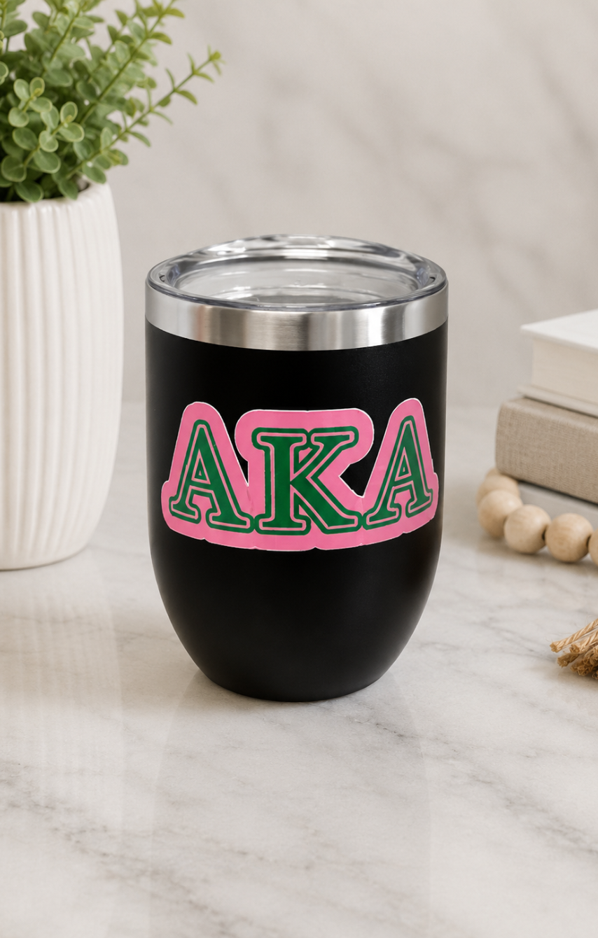 Sorority Wine/Drink Tumbler