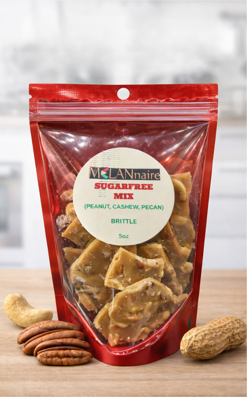 MELANnaire Mix "Sugar Free" Peanut Brittle