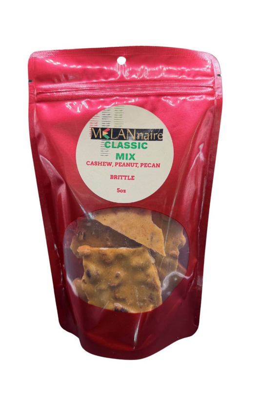 MELANnaire Mix "Classic" Peanut Brittle