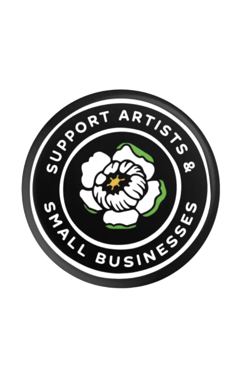 Button - Support Artists and Small Businesses