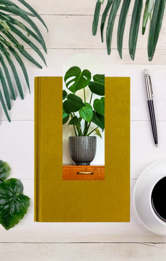 Mid Century Modern Plant Bookmark