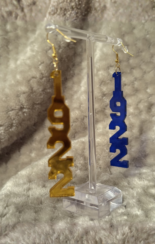Handmade Acrylic - Zeta Earrings