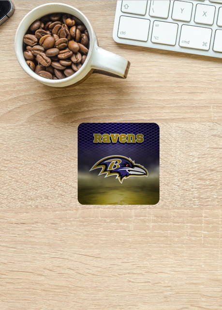 Table Coasters Ravens - Set of 4