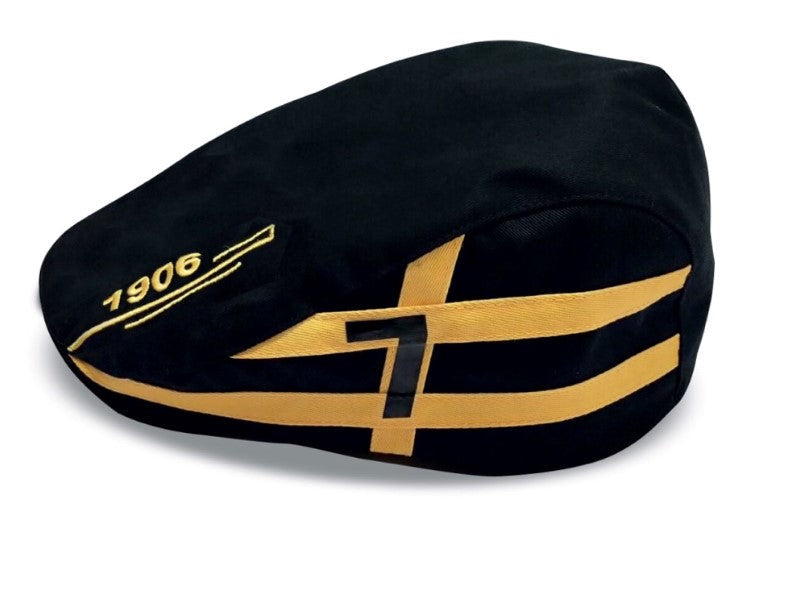 Black and Gold 1906 Hat