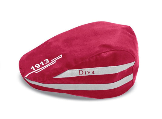 Crimson and White 1913 Diva Hat